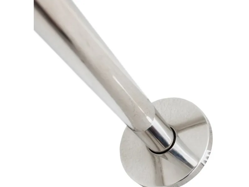 Gre Outdoor Duschen|Gartendusche aus Edelstahl mit Fuß-Wasserhahn Höhe ca. 216 cm