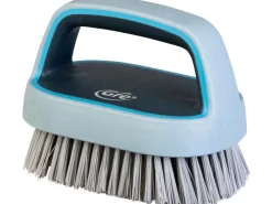 Gre Poolreinigung|Handbürste Graphite mit Griff 23 cm x 10 cm x 9 cm