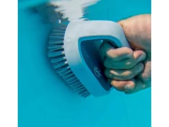 Gre Poolreinigung|Handbürste Graphite mit Griff 23 cm x 10 cm x 9 cm