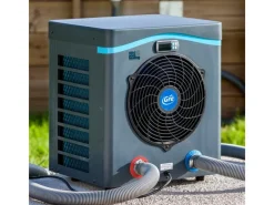 Gre Pooltechnik|Aufstellpools|Miniwärmepumpe bis zu 40 m³ Grau