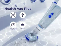 Gre Outdoor Whirlpools|Poolreinigung|Reiniger mit Batterie für Spas mit Patronenfilter Weiß