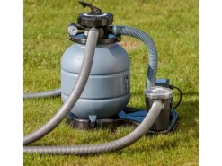 Sandfilteranlage Ø 320 mm mit Vorfilter Blau*Gre New