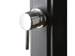 Solardusche aus Harz mit Fußwaschhahn 25 l Grau*Gre Discount