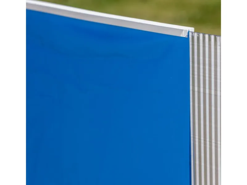 Stahlwand-Pool Fidji Ø 350 cm x 120 cm Rund Weiß*Gre Online