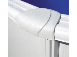 Stahlwand-Pool Fidji Ø 350 cm x 120 cm Rund Weiß*Gre Online