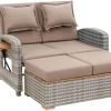 Gartensofa Bahia Style 2-tlg.Taupe FSC®*Greemotion Online