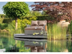 Gartensofa Bahia Style 2-tlg.Taupe FSC®*Greemotion Online