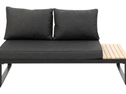 Lounge-Set Rio Aluminium Schwarz 3-tlg.*Greemotion Best