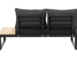 Lounge-Set Rio Aluminium Schwarz 3-tlg.*Greemotion Best