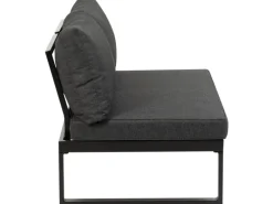 Lounge-Set Rio Aluminium Schwarz 3-tlg.*Greemotion Best