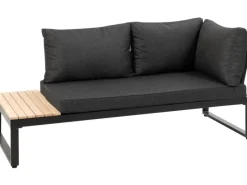 Lounge-Set Rio Aluminium Schwarz 3-tlg.*Greemotion Best
