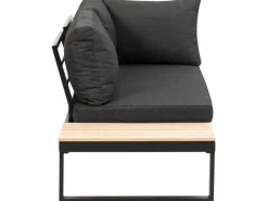 Lounge-Set Rio Aluminium Schwarz 3-tlg.*Greemotion Best