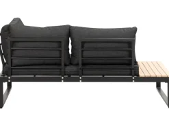 Lounge-Set Rio Aluminium Schwarz 3-tlg.*Greemotion Best
