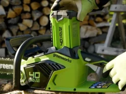 Akku-Kettensäge GD40CS18 40V Solo*Greenworks Sale