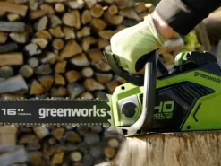 Akku-Kettensäge GD40CS18 40V Solo*Greenworks Sale