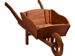 Große Pflanz-Schubkarre Dunkelbraun*Dobar New