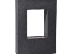 Dobar Gartenbrunnen|Großer Design-Gartenbrunnen mit Pflanzen-Option 54,5 cm x 19 cm x 76 cm