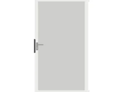 Ambiente DIN rechts komplett Satiniert mit Alu-Rahmen 100 x 180 x 0,8 cm*GroJa Hot