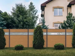 GroJa Balkonsichtschutz|BasicLine Stecksystem Komplettset 180 x 180 cm