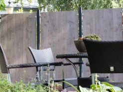 Sichtschutz Premo Senkrecht 90 cm x 180 cm x 0,8 cm Holzoptik*GroJa Hot