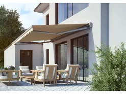 Spettmann Markisen|Halbkassetten Markise SUN LED 300 x 200 cm Gestell Anthrazit Tuch NHK re.