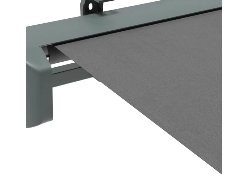 Halbkassettenmarkise Maraca 4x2,5m Anthrazit Solarbetrieb* Sale