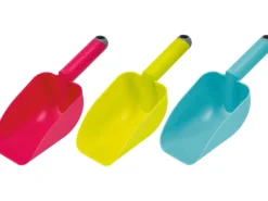 Kinder Schaufeln|Kinder-Gartengeräte|Handschaufel 27 cm Blau, Gelb oder Pink