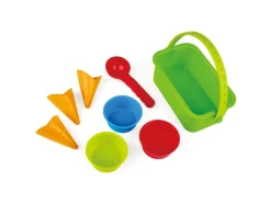 Hape Outdoor-Spielzeug|Sandspielzeug Eisdiele-Förmchen Kunststoff 8-teilig Mehrfarbig