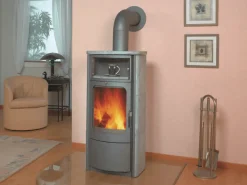 Hark Rechen|Dauerbrand-Kaminofen Opera-B mit Automatik Naturstein 7 kW EEK: A+