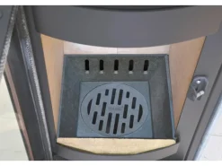 Dauerbrand-Kaminofen Tiamo EX Schwarz Keramik Creme 6 kW EEK: A+*Hark Hot