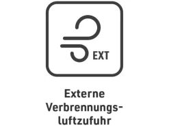 Hark Rechen|Dauerbrand-Kaminofen Opera-B Meteorschwarz 7 kW mit Automatik EEK: A+