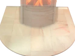 Glasbodenplatte Groß mit Facettenschliff*Hark Online