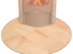 Glasbodenplatte Tropfenform mit Facettenschliff*Hark Discount