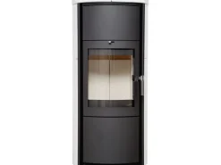 Hark Rechen|Keno Kaminofen Keramik Weiß 5 kW mit Automatik