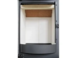 Hark Rechen|Keno Kaminofen Keramik Weiß 5 kW mit Automatik