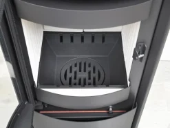 Hark Rechen|Keno Kaminofen Keramik Weiß 5 kW mit Automatik