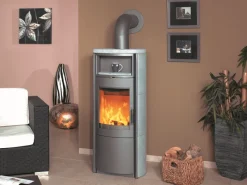 Hark Rechen|Nikla ECOplus Kaminofen Naturstein 7 kW mit Automatik