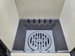 Hark Rechen|Opera-B grande Kaminofen Keramik Creme-Weiß 7 kW mit Automatik