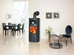 Vito WW GT ECOplus Kaminofen Ofenkacheln 8 kW wasserführend*Hark Clearance