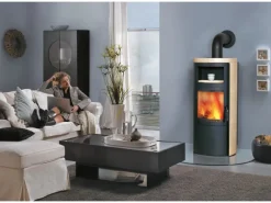 Hark Rechen|Vito WW GT ECOplus Kaminofen Ofenkacheln 8 kW wasserführend