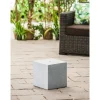Heissner Gartenbrunnen|Deko-Säule Cube Grey