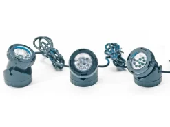 Heissner Rund Um Den Teich|LED-Unterwasser-Spot Aqua Light Trafo 3 Stück