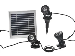 Heissner Rund Um Den Teich|Solar Teich- und Gartenlicht Set Farbwechsel