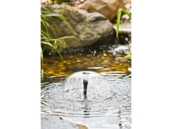 Heissner Wasserpumpe|Rund Um Den Teich|Solar-Teichpumpen-Set ca. 750 l/h mit LED