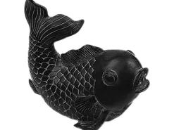 Heissner Rund Um Den Teich|Wasserspeier Fisch Bronze