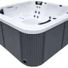 Planet Spa Outdoor Whirlpools|Heissner Whirlpool Spa Domenico 1200l 216x216x92 cm 31 Düsen