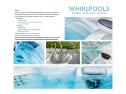 Planet Spa Outdoor Whirlpools|Heissner Whirlpool Spa Domenico 1200l 216x216x92 cm 31 Düsen