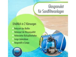 Pooltechnik|Höfer Chemie Spezial Glasgranulat für Sandfilteranlagen 0,7-1,3mm Körnung 20kg