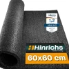 Hinrichs Sportgeräte|Antivibrationsmatte für Waschmaschinen 60 x 60 cm