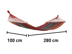 Weitere Gartenmöbel|Hängematte Estevan aus Polycotton Bunt-Gestreift
